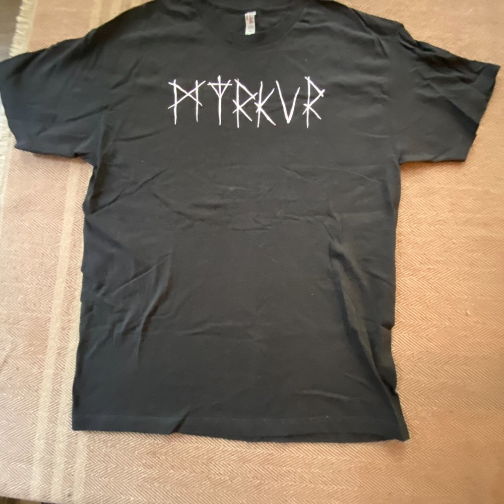 Myrkur band shirt - black size large